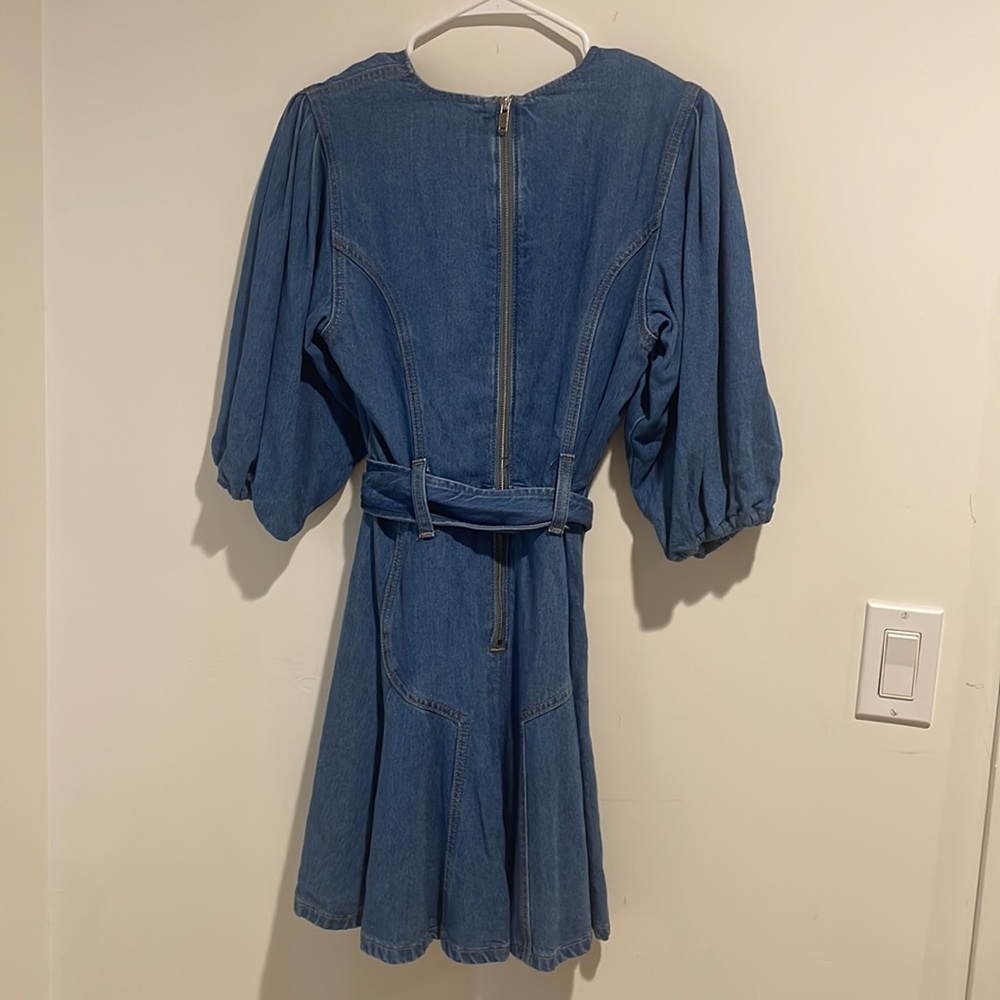 Seven for all mankind Puff Sleeve Dress 
Size: M - Picture 7 of 8